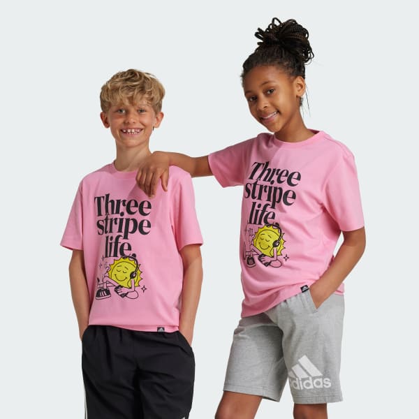 Pink Positivity Table Graphic Tee