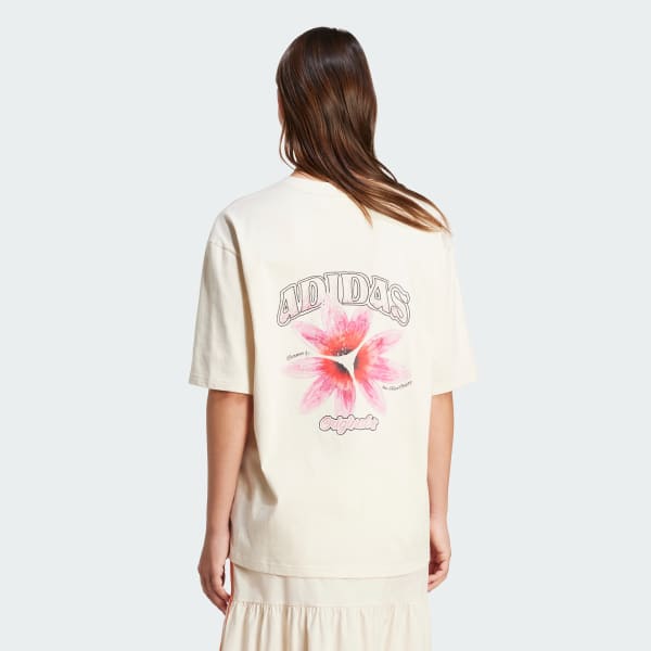 Adidas adidas Originals Summer Glow Graphic Tee WORLDWIDE DELIVERY