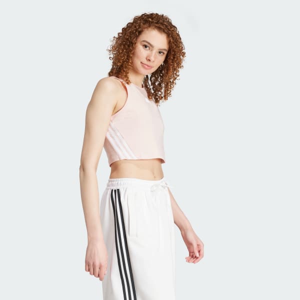 Pink Future Icons 3-Stripes Tank Top