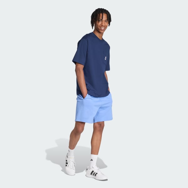 Blue ALL SZN French Terry Shorts