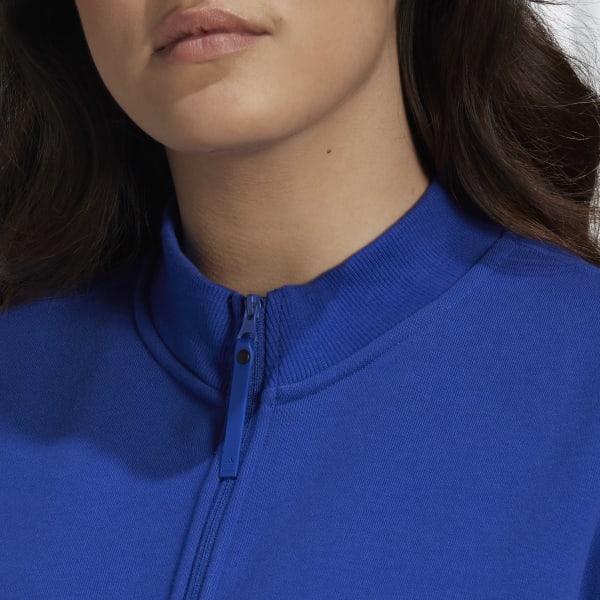 Blu Abito Half-Zip Sweater (Curvy) TV888