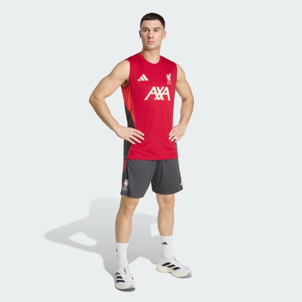 Red Liverpool FC Tiro 25 Competition Sleeveless Jersey