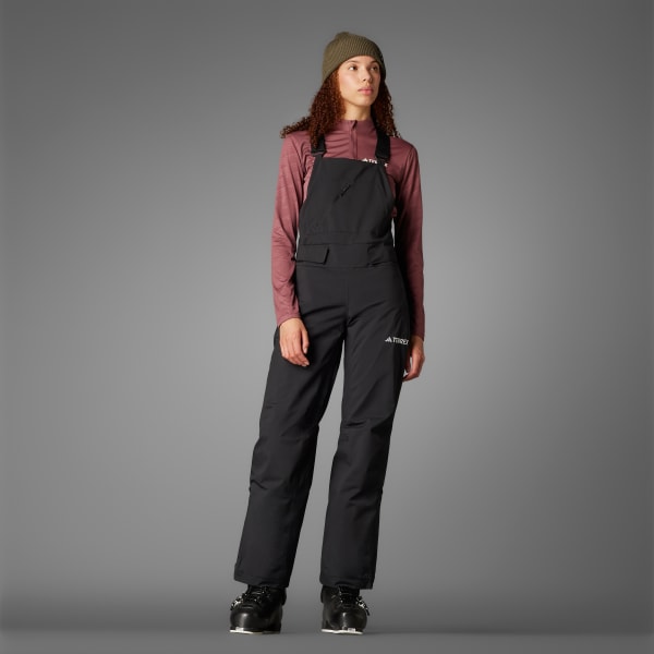 Negro Pantalón con Tirantes Terrex Xperior 2 Capas Térmico