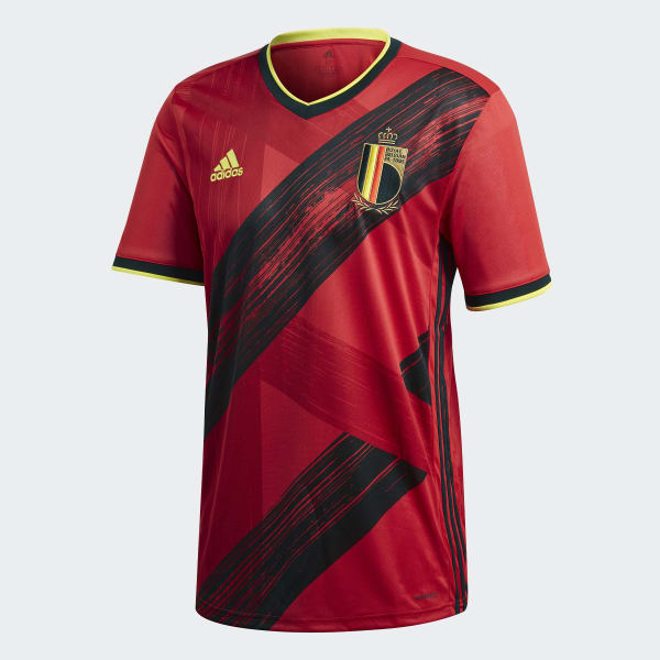 adidas Belgium Home Jersey - Red 