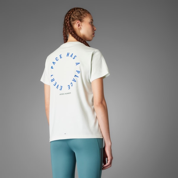 สีเขียว เสื้อยืด Runners