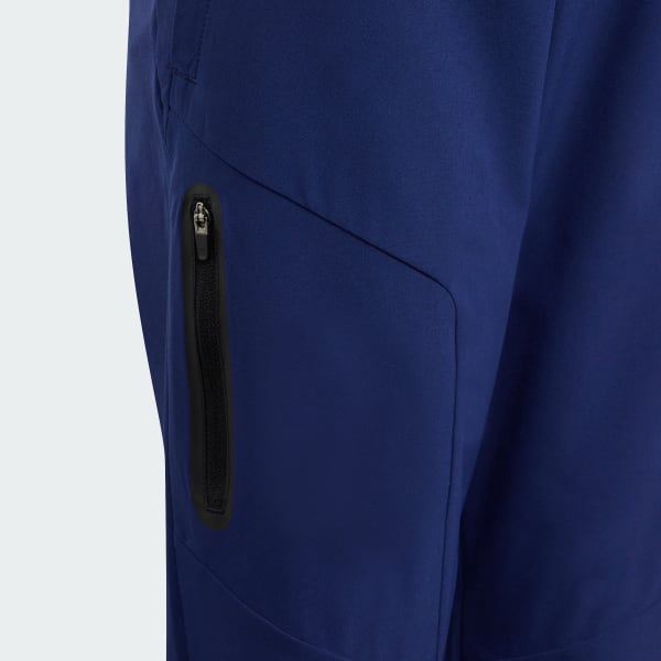Nero ADIDAS RAGAZZI PANTALONI CON CAPPUCCIO TECH CUCITO