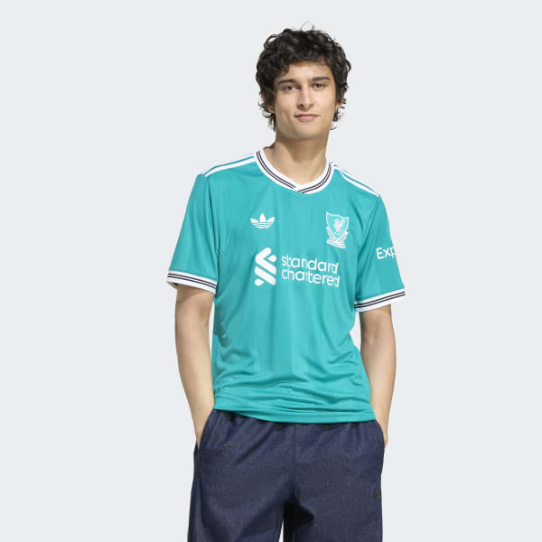 adidas Liverpool FC 25/26 Third Jersey - Green | Free