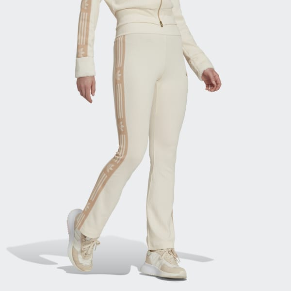 Women's Clothing - adidas Ski Chic Allover Print Tights - Beige