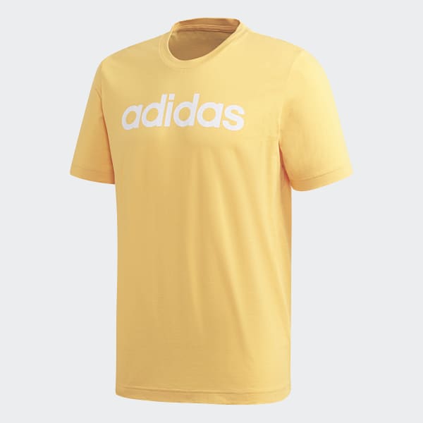 Amarillo Camiseta Essentials Linear Logo