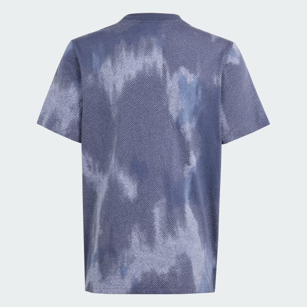 Blue Future Icons Allover Print Tee Kids