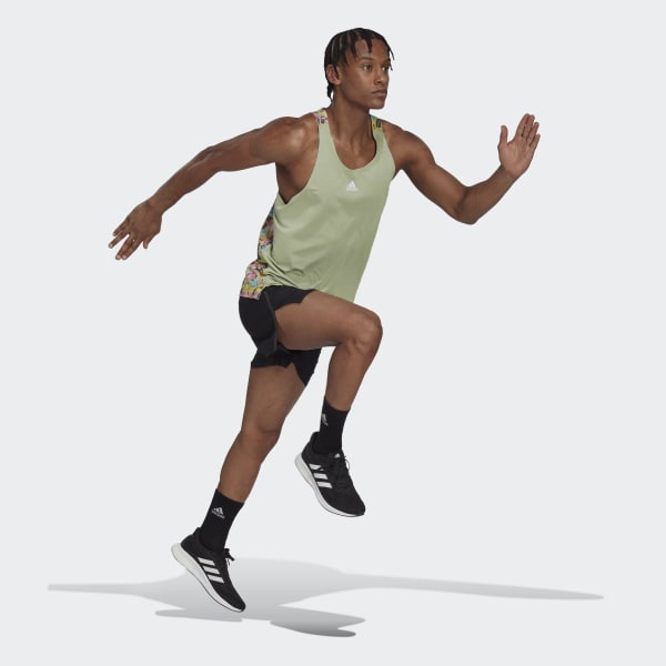 Gron Own the Run singlet EBT26