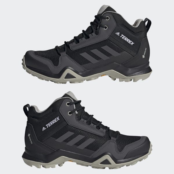 Svart Terrex AX3 Mid GORE-TEX Hiking Shoes