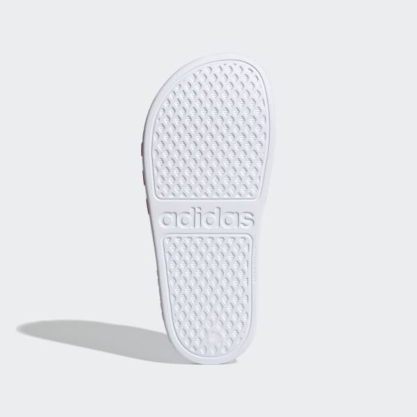 Blanco Sandalias adilette Aqua