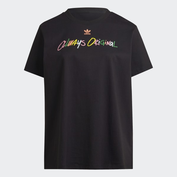 Zwart Always Original Graphic T-shirt (Grote Maat) CX023