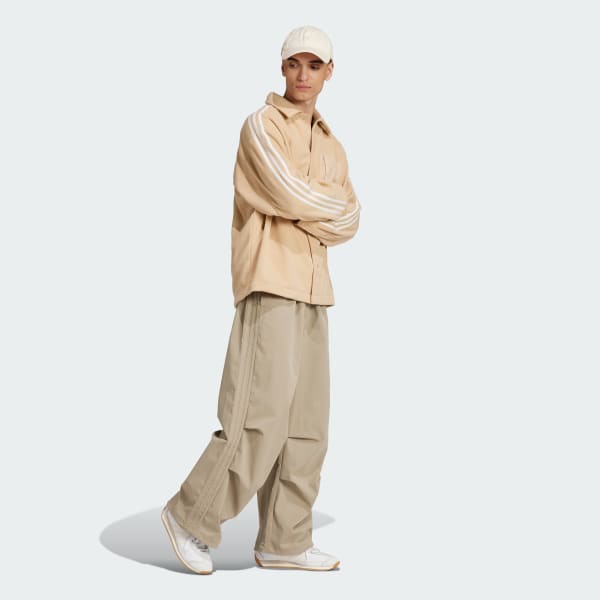 adidas Adicolor Polar Fleece Shirt - Beige | Free Shipping