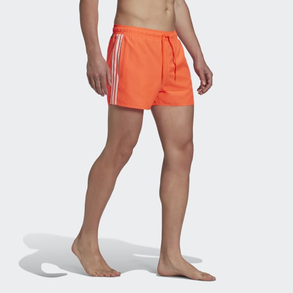 Czerwony Classic 3-Stripes Swim Shorts AT917