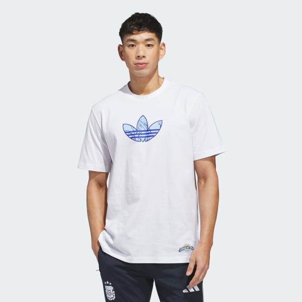 White WORLD CUP 26 ARGENTINA AWAY GRAPHIC TEE