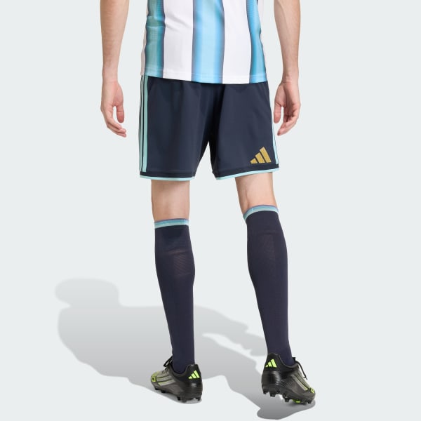 Azul Shorts Versão do Jogador Seleção Argentina 26