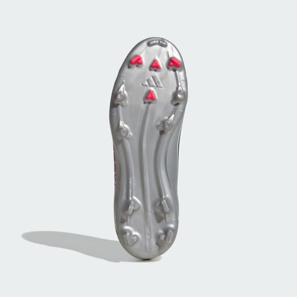 White F50 Messi League Firm/Multi-Ground Boots Kids