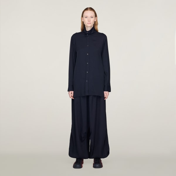 Sort Y-3 Rayon Twill Wide bukser