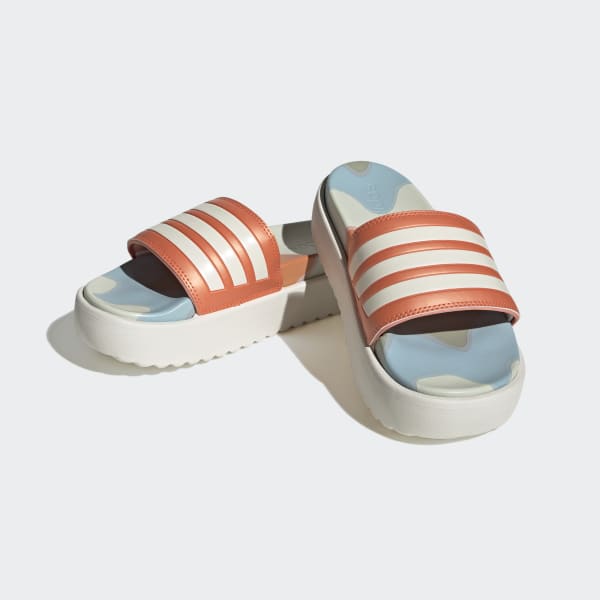 Weiss adidas x Marimekko Aqualette Ocean Clogs Badeschlappen