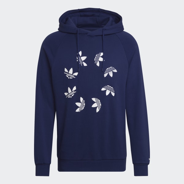 Adidas originals trefoil state overhead hoodie hotsell