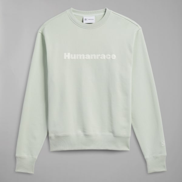 adidas Pharrell Williams Basics Crew Sweatshirt (Gender Neutral) - Green |  adidas Singapore