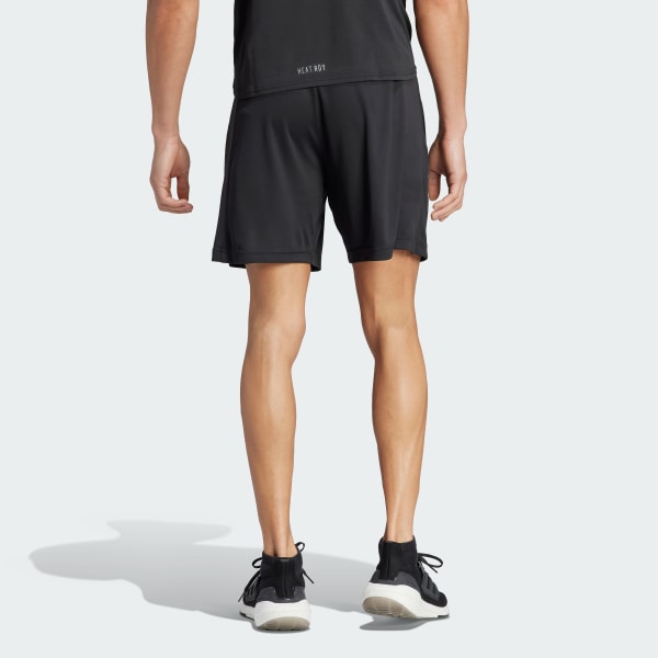 Black Train Essentials Seasonal Camo Shorts