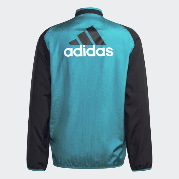 Negro Campera Real Madrid Icons Tejida BQ057