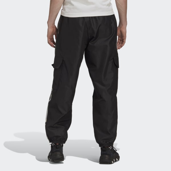 Black Camo Series Cargo Pants