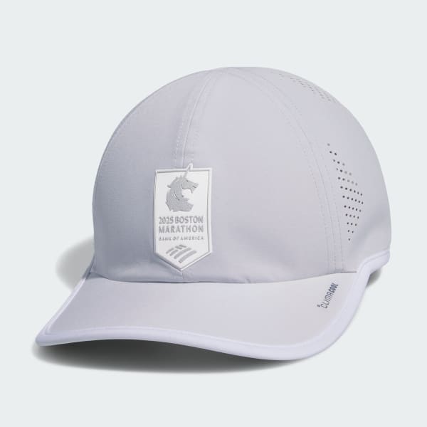 adidas Boston Marathon® 2025 Superlite Hat - Grey | Free Shipping