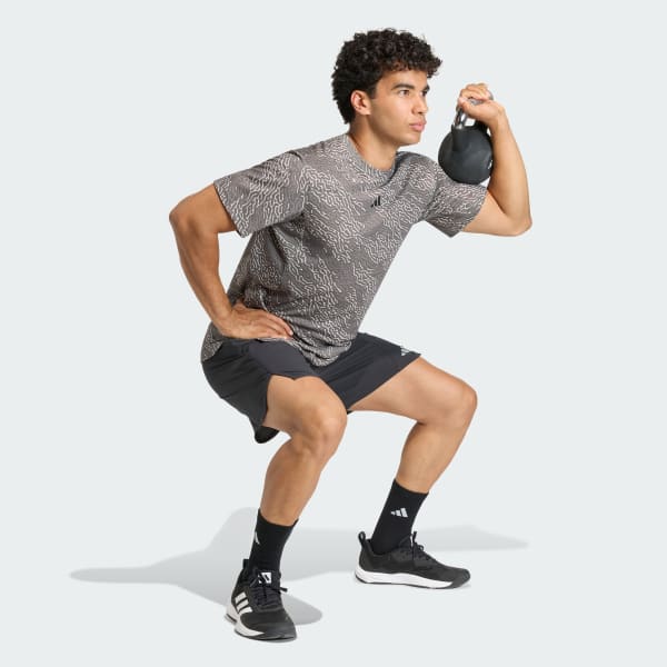 Braun D4T POWER AOP T-SHIRT