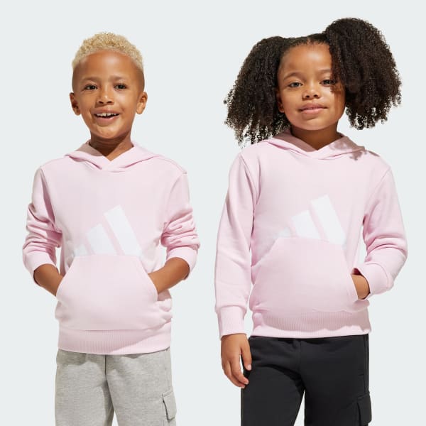 Rosado Polera con capucha Essentials (Niños)