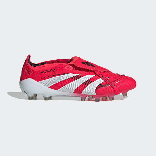Rouge Chaussure Predator Elite languette rabattable Terrain synthétique