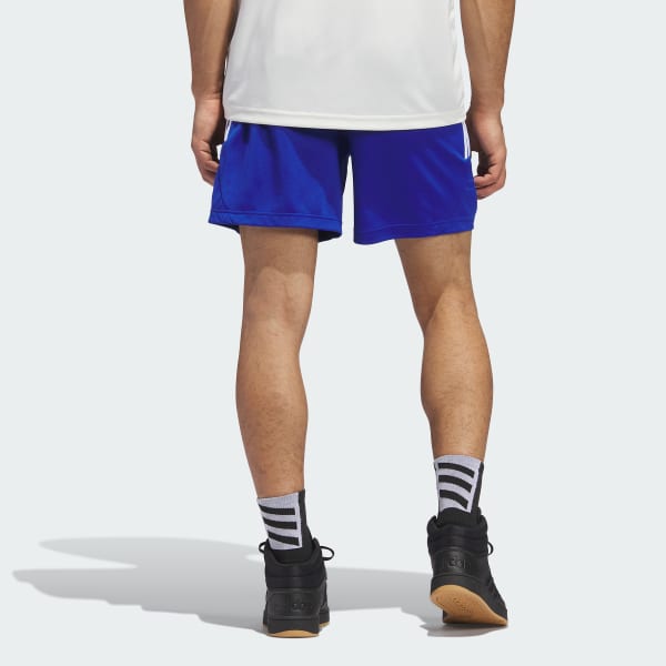 Azul Shorts Basquete Legends 3-Stripes