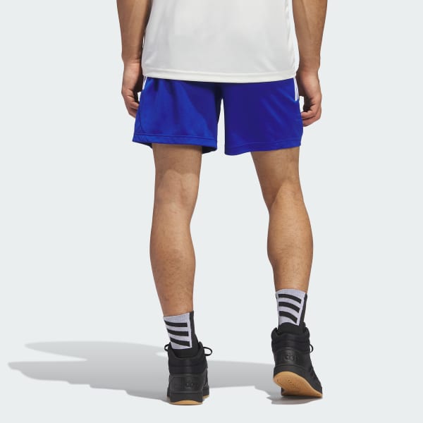 Shorts de Básquet Legends 3 Tiras - Azul adidas | adidas Chile
