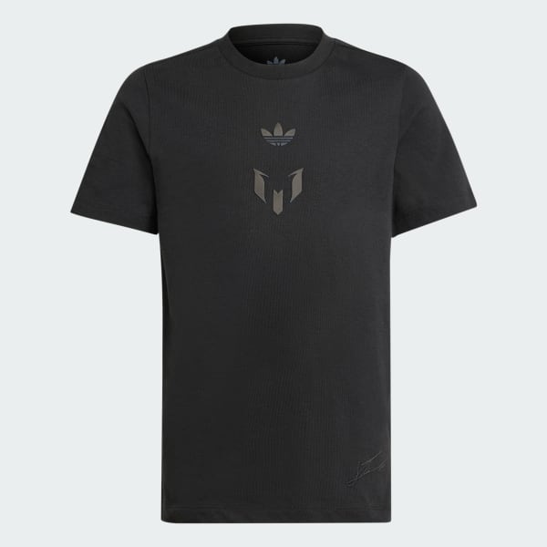 adidas Messi Tee Kids - Black | Free Shipping with adiClub | adidas US
