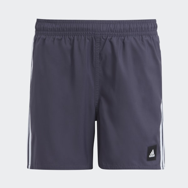 Azul Calções de Natação 3-Stripes