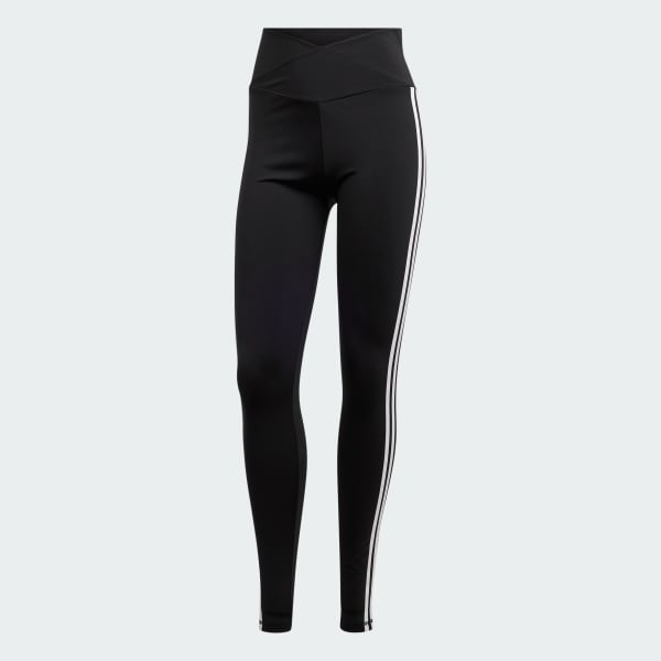 Negro Mallas Adicolor Classics 3-Stripes V-Waistband