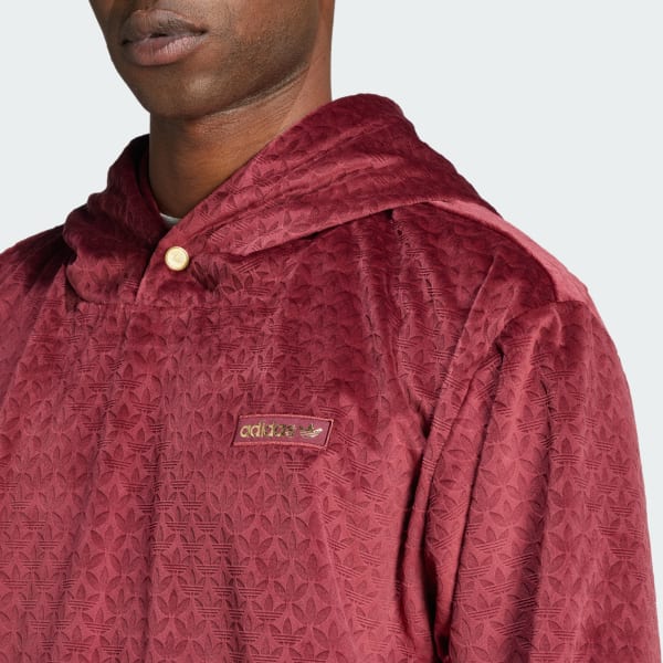 adidas Monogram 2 Hoodie Weinrot adidas Deutschland