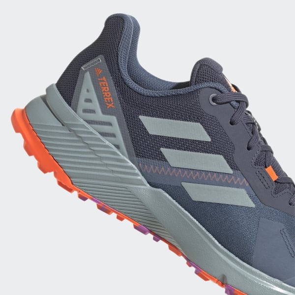 adidas Terrex Soulstride Trail Running Shoes - Blue | Men's Trail ...