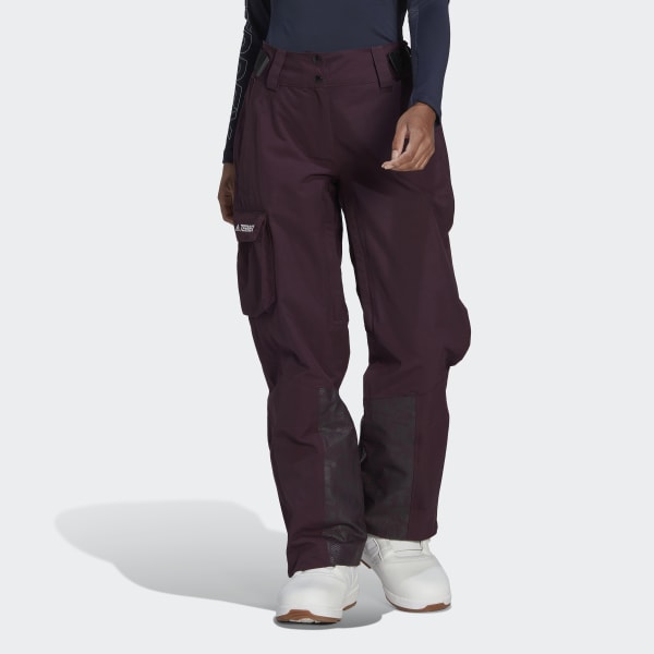 cervená NOHAVICE TERREX 3L POST-CONSUMER NYLON SNOW