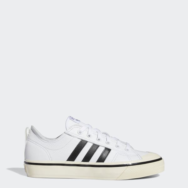 adidas originals アディダス オリジナル スニーカー GX1951 NIZZA RF 74 ニッツァ White Cream adidas Nizza RF 74 Shoes - White | Free Shipping with adiClub