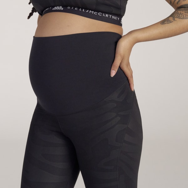 adidas by Stella McCartney Maternity Yoga Leggings 'Black' - HG6844