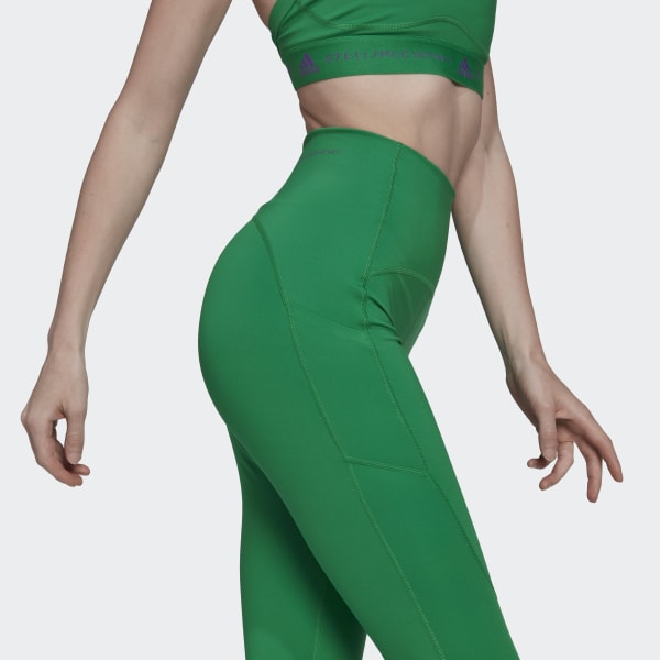 Groen adidas by Stella McCartney TruePurpose Training 7/8 Legging DAZ02