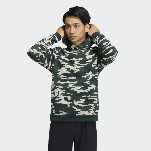 Green Go-To Camouflage Hoodie KP965