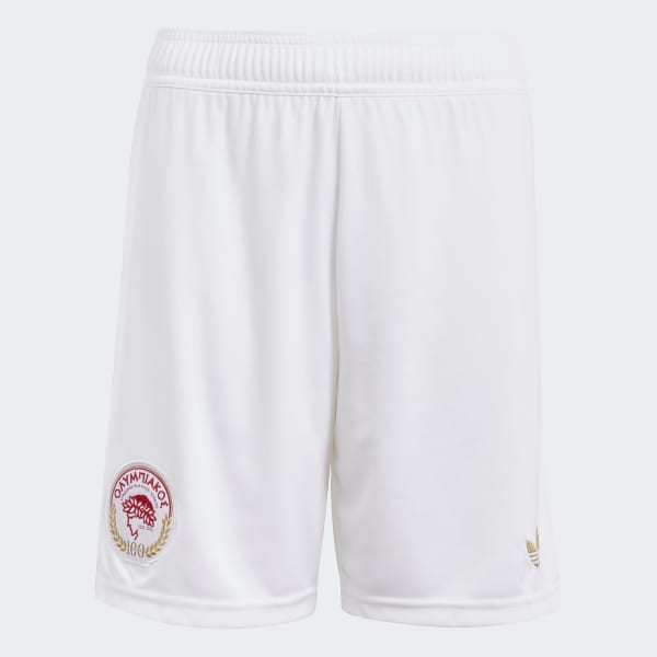 Blanc Short Olympiacos FC Anniversary Enfants