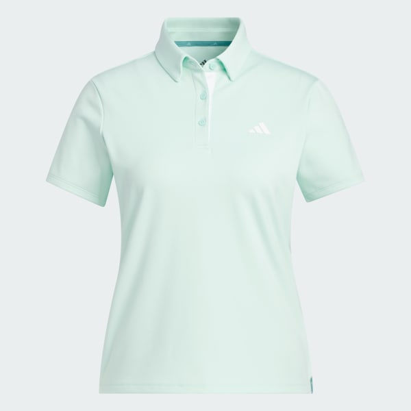 สีเทอร์คอยส์ เสื้อโปโลแขนสั้น