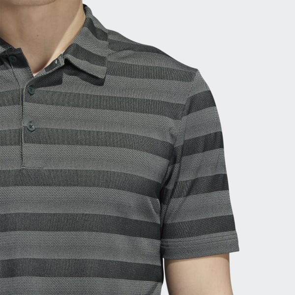 Grun Two-Color Stripe Poloshirt DL275