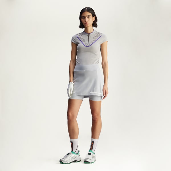 Grey adidas by Stella McCartney TrueNature Golf Polo Shirt